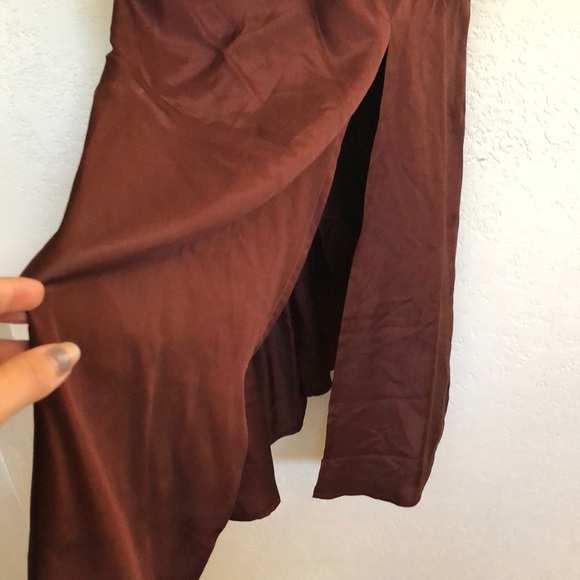 Silk slip dress - Picture 2 of 4